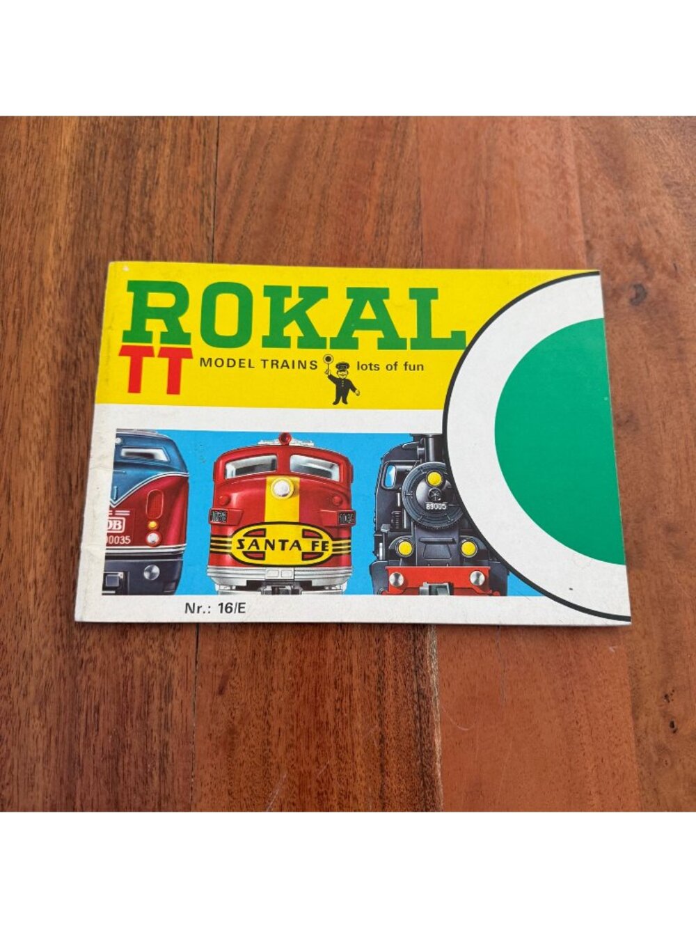 Vintage Rokal TT Model Trains Catalog Nr 16/E West Germany Scale Railroad